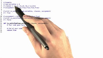 Satisfied - Intro to Theoretical Computer Science