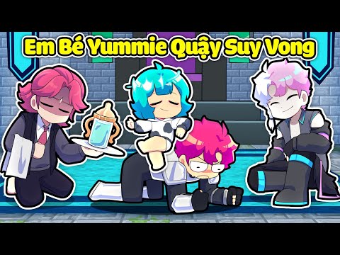 Em Bé Yummie ĐƯỢC TEAM HIHA SUY VONG CHĂM SÓC Trong Minecraft 🤣🥰