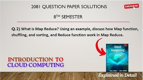 2081 BSc CSIT 8th Semester Question No.2 | Cloud Computing  #bsccsit