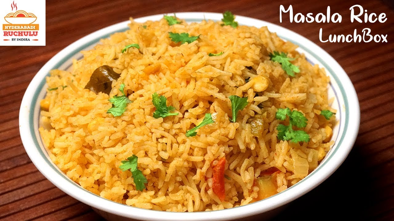 Masala Rice – Lunch Box