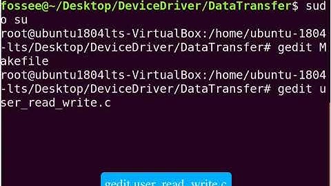 Data Transfer between User and Kernel Space-English