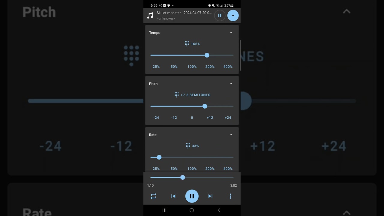 Skillet-Monster ultra slowed