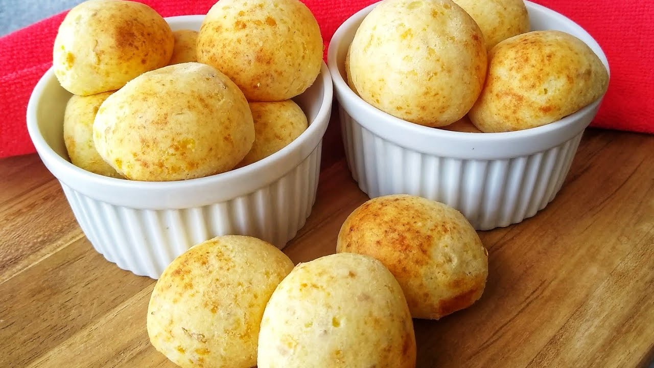 PÃO DE QUEIJO DE BATATA DOCE NA AIR FRAYER | Receita prática! Pronta em menos de 15 minutos