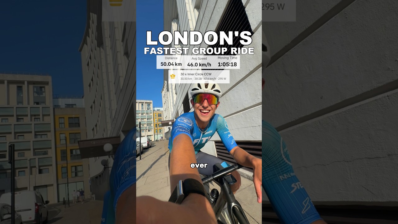 Can I survive London’s fastest group ride? 💨 