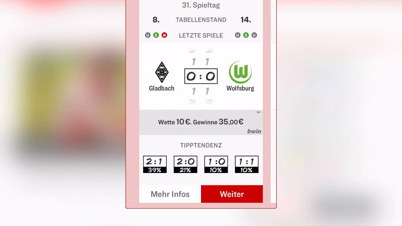 Bundesliga Tipp 31 Spieltag Youtube