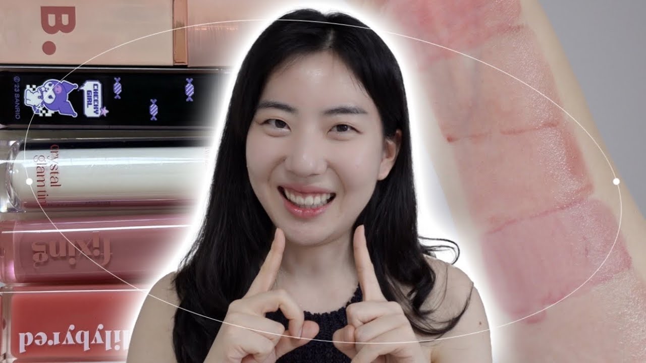 여름쿨톤 뮤트 글로시 틴트 5가지 추천 🤍 올리브영 미지근톤 글로우 립 💫