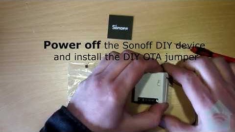 #004 Unbox, Flashing and Installing Sonoff DIY Mini