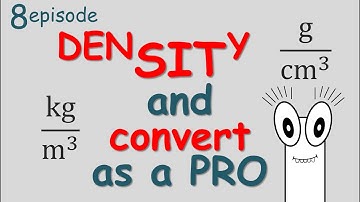 😉 Practice Problems ↔ Convert a DENSITY of GRAM per cubic centimeter to KILOGRAM per cubic meter