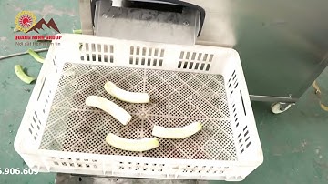 Hướng dẫn sử dụng máy lột vỏ chuối tự động