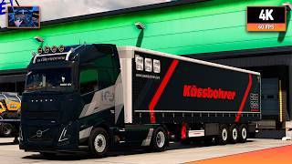 Volvo FH6 500 | Bilbao - Bordeaux | ETS2 1.61 4K Gameplay + Wheel Cam screenshot 3
