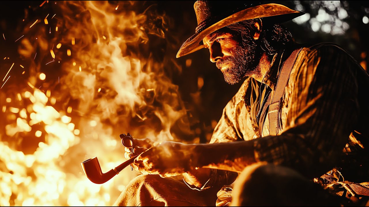 Peace Pipe | Wild West Ambient Guitar | Relaxing Cowboy Western Music