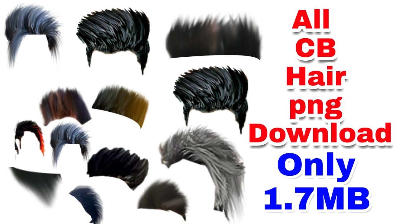How To CB Edits All Hair PNG Download Hair Png Download Easy