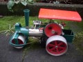 Wilesco Old Smokey kleine runde durch den Garten