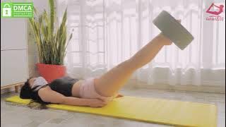 com �� ♀️Yoga wheel開肩美背 Home Sports workout project yoga workout  運動 瑜伽 拉伸 1080p