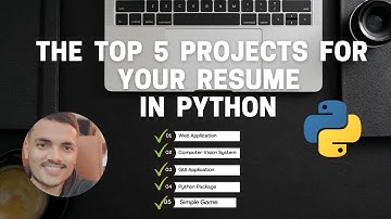 Python Projects for your Resume.