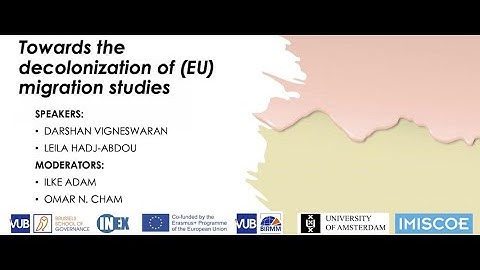 Towards the decolonization of EU migration studies