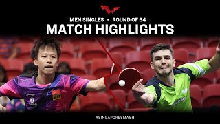 Lin Gaoyuan vs Kirill Gerassimenko | MS R64 | Singapore Smash 2023