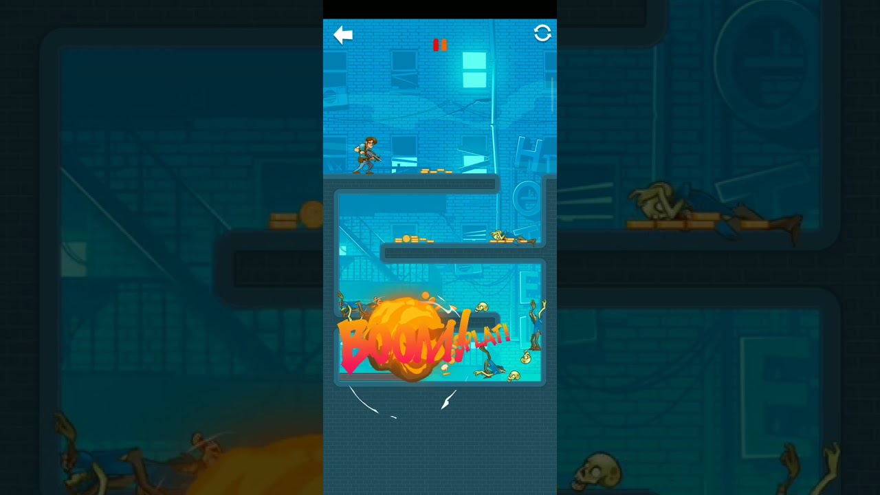 Stupid Zombies4 Play Grenades Level 1 to Level 10