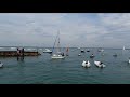 Returning to Yarmouth after 4 years and 37,000 miles sailing around the world.