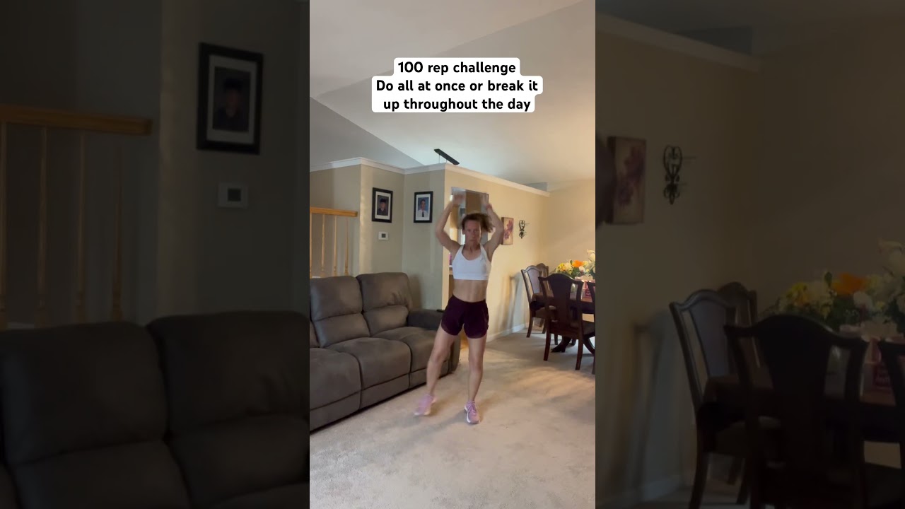 Need to lose weight? Try this 100 rep challenge 