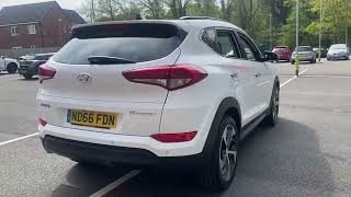 Hyundai Tucson Diesel Estate Premium Se White Nd66 Fdn