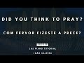 Com fervor fizeste a prece did you think to pray piano tutorial  ldssud