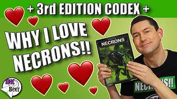 3rd Edition 40k Necron Codex Review - Why I Love Necrons