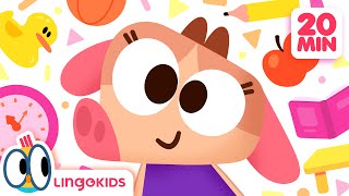 Ready to sing these SCHOOL SONGS?📚🎶 Lingokids Educational Songs for Kids