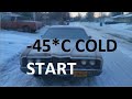 Extreme car cold start compilation #23 -40*C Russia+Alaska | запуск двигателя в мороз -40