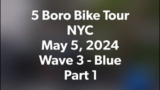 [Brompton] TD Five Boro Bike Tour NYC 2024 - Part 1