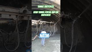 Tunnel Shotcrete #tunnel