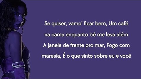 Marina Sena - Numa Ilha (lyrics)