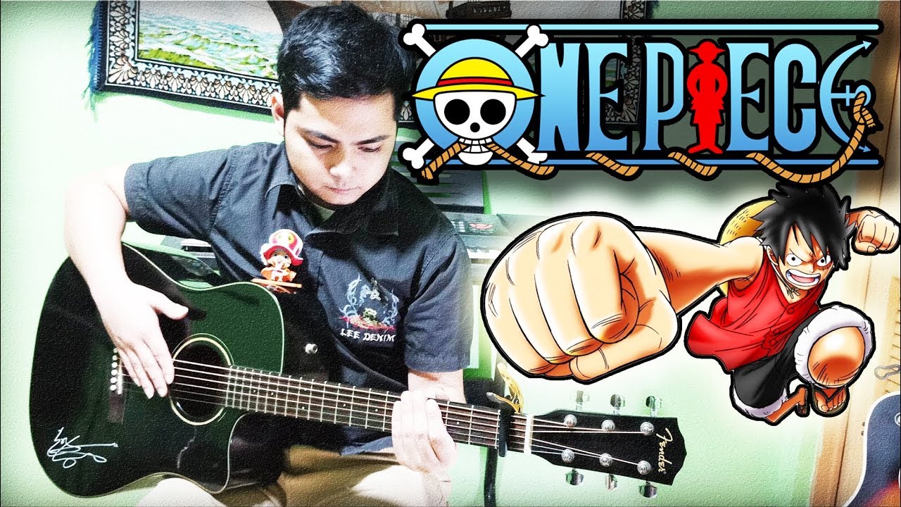 We Are One Piece 1st OP   Fingerstyle Guitar Percussive Cover