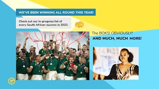 Celebrating all the South African champions!