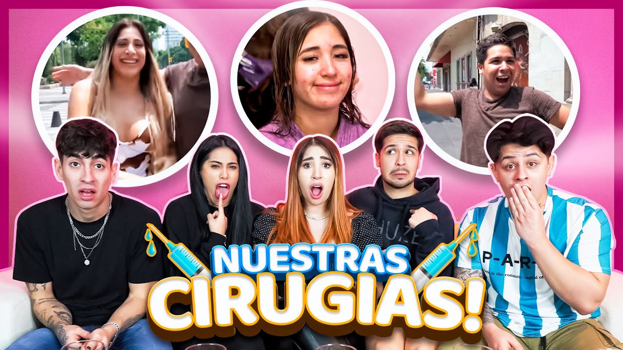 ⁣😳 REACCIONAMOS A NUESTROS YO SIN CIRUGÍAS 💉 CAMBIO EXTREMO