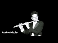 Aurèle Nicolet - Allemande de Bach の動画、YouTube動画。