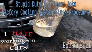 Ford Factory Cooling System Flush Procedure for 6.4 Power Stroke with VC-9: IHWOC Episode 11