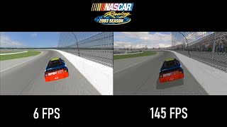NR2003 Looking Very Good VS. NR2003 Looking Very Bad (Side by Side)