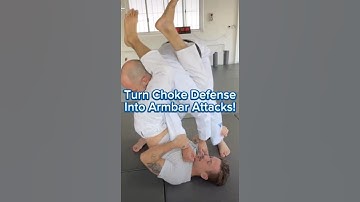 Turn Choke Defense into Armbar Attacks!  #bjj #selfdefensetraining #graciejiujitsu