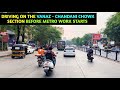 Pune metro vlog 328  driving between vanaz  chandani chowk before metro work starts 