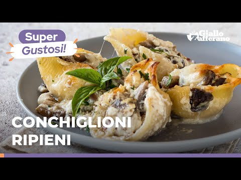 CONCHIGLIONI RIPIENI al forno! SUPER FACILI, SUPER GUSTOSI! 😍