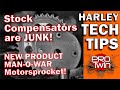 Junk Harley Compensators - Motorsprocket Darkhorse Crankworks - Kevin Baxter - Pro Twin Performance