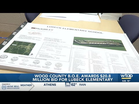 Wood County Board of Education awards bid for new Lubeck Elementary School
