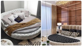 Italian Round Bed Designs Ideas 2022 | Amazing king size bed designs | LED Bed Decoration ideas