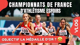 CHAMPIONNATS DE FRANCE D'ATHLÉTISME ESPOIRS 2023 - OBJECTIF LA MÉDAILLE D'OR 🥇 POUR ALICE ? 😱 (vlog)