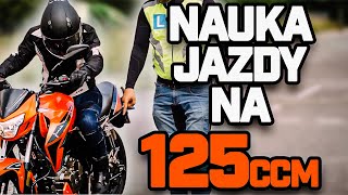 PIERWSZY raz na 125CCM - Co muszę wiedzieć? Jak ruszać, hamować? Poprawna pozycja?