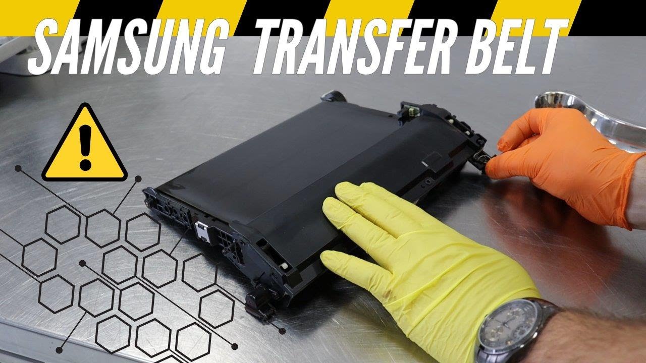How to replace Samsung Printer Transfer Belt Unit on CLP 365W CLX