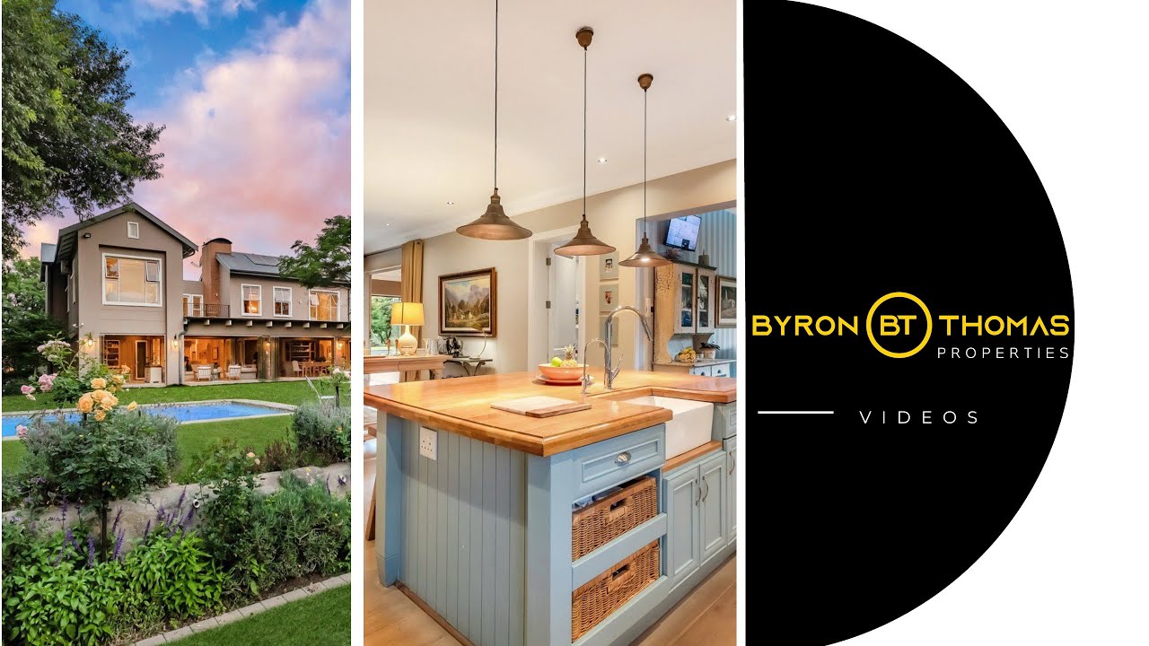 Luxury House in Bryanston | Byron Thomas Properties #luxuryrealestate #fyp #housetour #home #luxury
