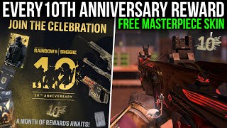 Dont Miss Every Free 10Th Anniversary Reward Guide - Rainbow Six Siege