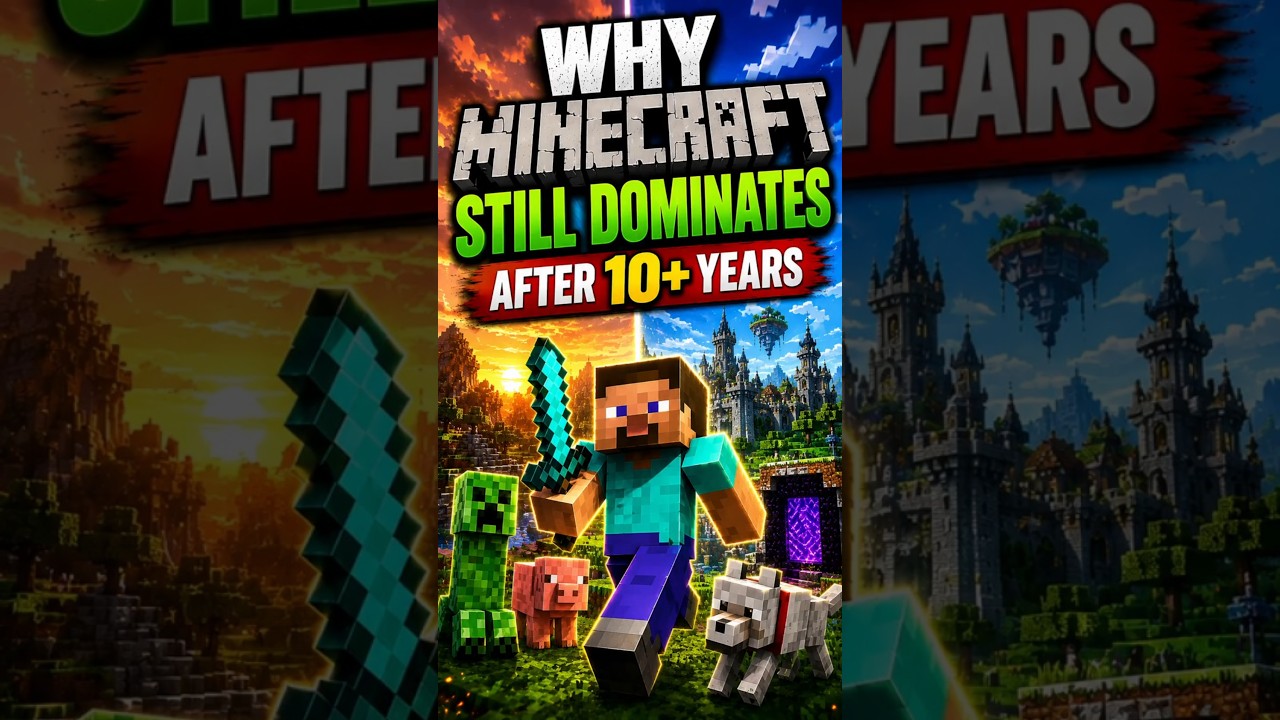 Why Minecraft Is STILL So Popular After 10 Years